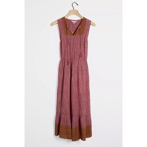 Anthropologie Othilia Amalea Midi Dress